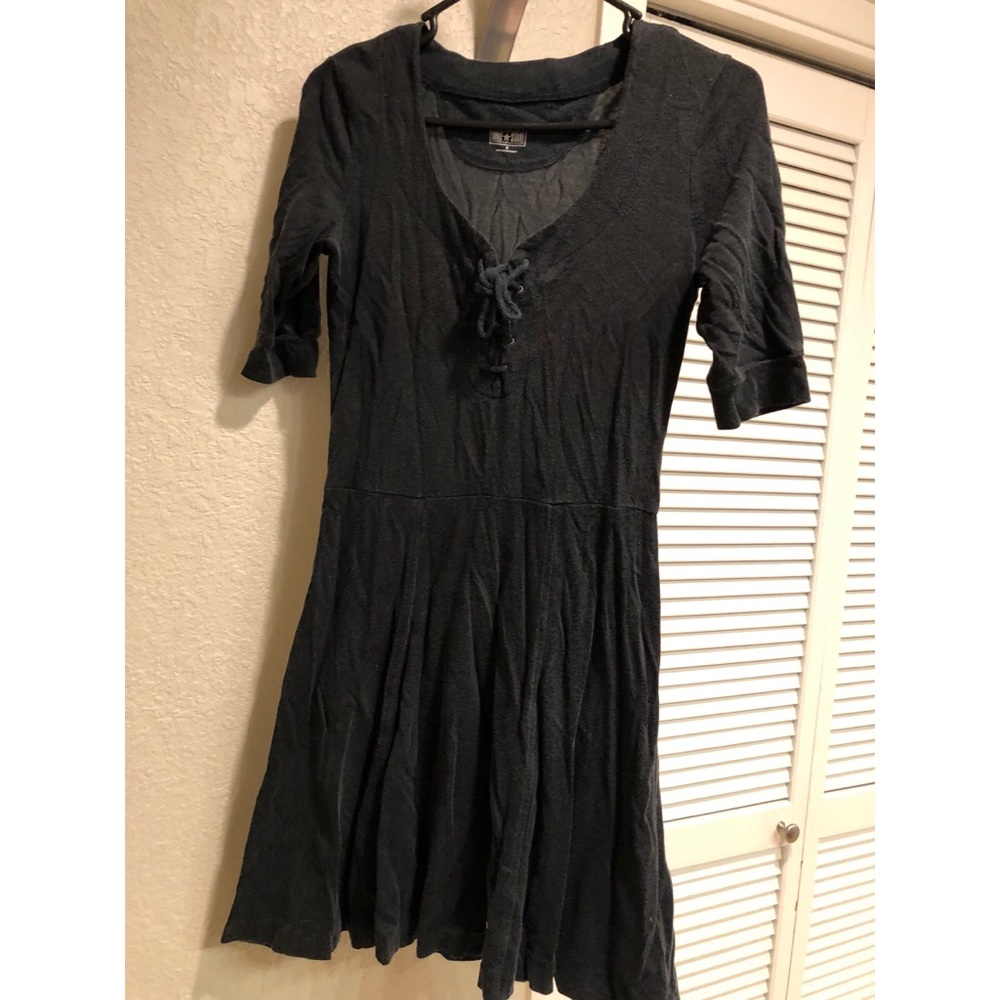 Black converse dress